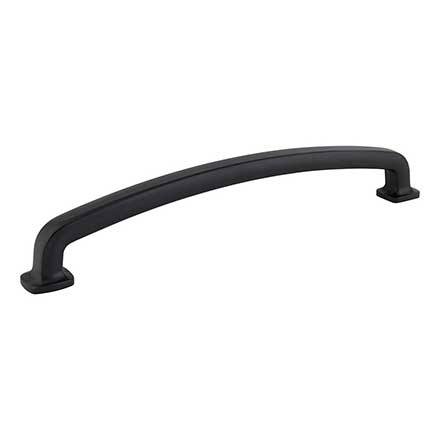 Jeffrey Alexander [MO6373-18MB] Die Cast Zinc Appliance/Door Pull Handle - Belcastel 1 Series - Matte Black Finish - 18&quot; C/C - 19 1/4&quot; L