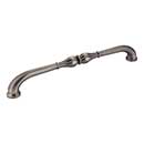 Jeffrey Alexander [818-12BNBDL] Die Cast Zinc Appliance/Door Pull Handle - Bella Series - Brushed Pewter Finish - 13 1/8&quot; L
