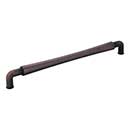 Jeffrey Alexander [537-12DBAC] Die Cast Zinc Appliance/Door Pull Handle - Bremen 2 Series - Brushed Oil Rubbed Bronze Finish - 12&quot; C/C - 12 11/16&quot; L