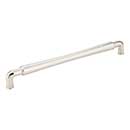Jeffrey Alexander [537-12NI] Die Cast Zinc Appliance/Door Pull Handle - Bremen 2 Series - Polished Nickel Finish - 12 11/16&quot; L