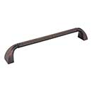 Jeffrey Alexander [Z281-12DBAC] Die Cast Zinc Appliance/Door Pull Handle - Cordova Series - Brushed Oil Rubbed Bronze Finish - 12&quot; C/C - 12 3/4&quot; L