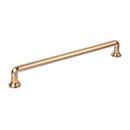 Jeffrey Alexander [387-12SBZ] Die Cast Zinc Appliance/Door Pull Handle - Davis Series - Satin Bronze Finish - 12" C/C - 13 1/8" L