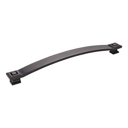 Jeffrey Alexander [585-12DBAC] Die Cast Zinc Appliance/Door Pull Handle - Delmar Series - Brushed Oil Rubbed Bronze Finish - 13 1/4&quot; L