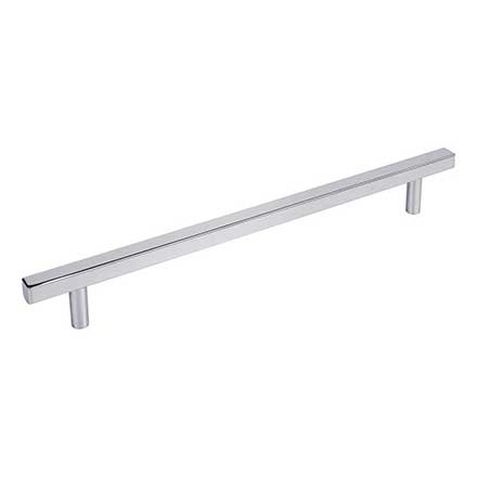 Jeffrey Alexander [845-12PC] Die Cast Zinc Appliance/Door Pull Handle - Dominique Series - Polished Chrome Finish - 12&quot; C/C - 15&quot; L