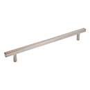 Jeffrey Alexander [845-12SN] Die Cast Zinc Appliance/Door Pull Handle - Dominique Series - Satin Nickel Finish - 12&quot; C/C - 15&quot; L