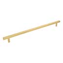 Jeffrey Alexander [845-18BG] Die Cast Zinc Appliance/Door Pull Handle - Dominique Series - Brushed Gold Finish - 18&quot; C/C - 21&quot; L