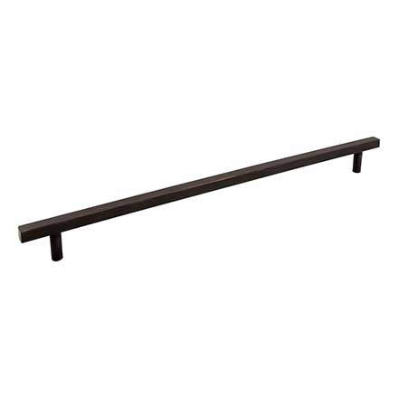 Jeffrey Alexander [845-18DBAC] Die Cast Zinc Appliance/Door Pull Handle - Dominique Series - Brushed Oil Rubbed Bronze Finish - 18&quot; C/C - 21&quot; L