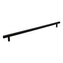 Jeffrey Alexander [845-18MB] Die Cast Zinc Appliance/Door Pull Handle - Dominique Series - Matte Black Finish - 18&quot; C/C - 21&quot; L