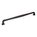 Jeffrey Alexander [782-18DBAC] Die Cast Zinc Appliance/Door Pull Handle - Fontana Series - Brushed Oil Rubbed Bronze Finish - 18&quot; C/C - 19 1/8&quot; L