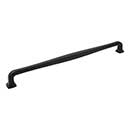 Jeffrey Alexander [782-18MB] Die Cast Zinc Appliance/Door Pull Handle - Fontana Series - Matte Black Finish - 18&quot; C/C - 19 1/8&quot; L