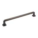 Jeffrey Alexander [663-12BNBDL] Die Cast Zinc Appliance/Door Pull Handle - Griffin Series - Brushed Pewter Finish - 12&quot; C/C - 13 1/8&quot; L