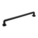 Jeffrey Alexander [663-12MB] Die Cast Zinc Appliance/Door Pull Handle - Griffin Series - Matte Black Finish - 12&quot; C/C - 13 1/8&quot; L