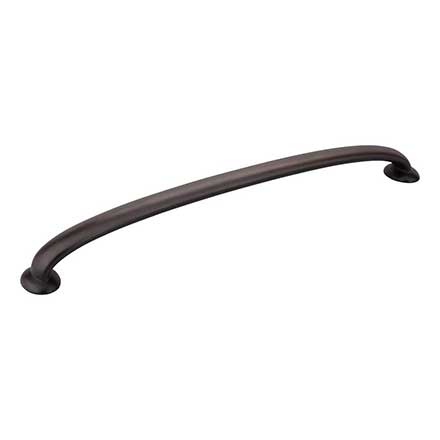 Jeffrey Alexander [650-12DBAC] Die Cast Zinc Appliance/Door Pull Handle - Hudson Series - Brushed Oil Rubbed Bronze Finish - 13&quot; L