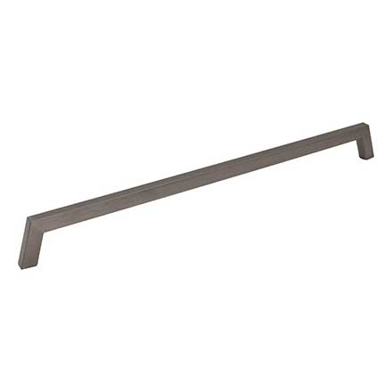 Jeffrey Alexander [566-18MB] Die Cast Zinc Appliance/Door Pull Handle - Ivan Series - Matte Black Finish - 18&quot; C/C - 18 3/4&quot; L