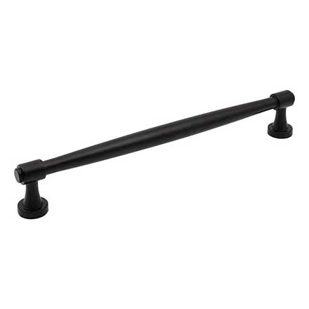 Jeffrey Alexander [132-12MB] Die Cast Zinc Appliance/Door Pull Handle - Jules Series - Matte Black Finish - 12&quot; C/C - 13 1/8&quot; L