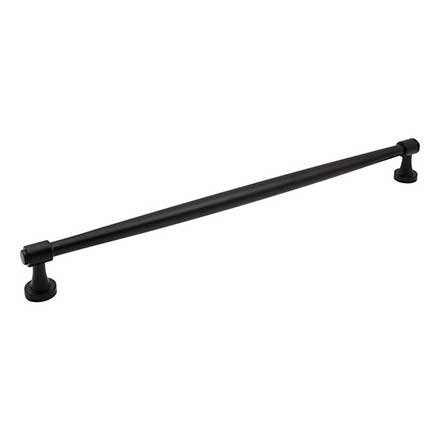 Jeffrey Alexander [132-18MB] Die Cast Zinc Appliance/Door Pull Handle - Jules Series - Matte Black Finish - 18&quot; C/C - 19 1/8&quot; L
