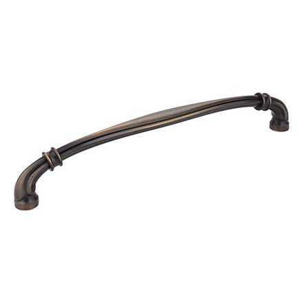 Jeffrey Alexander [317-12ABSB] Die Cast Zinc Appliance/Door Pull Handle - Lafayette Series - Antique Brushed Satin Brass Finish - 12 15/16" L