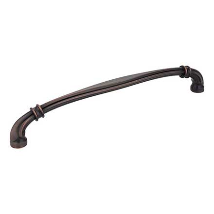 Jeffrey Alexander [317-12DBAC] Die Cast Zinc Appliance/Door Pull Handle - Lafayette Series - Brushed Oil Rubbed Bronze Finish - 12 15/16&quot; L