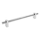 Jeffrey Alexander [478-12PC] Die Cast Zinc Appliance/Door Pull Handle - Larkin 1 Series - Polished Chrome Finish - 12" C/C - 15 3/16" L