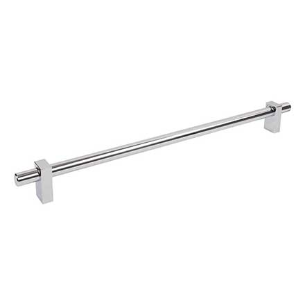 Jeffrey Alexander [478-18PC] Die Cast Zinc Appliance/Door Pull Handle - Larkin 1 Series - Polished Chrome Finish - 18&quot; C/C - 21 3/16&quot; L