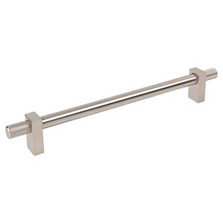 Jeffrey Alexander [698-12SN] Steel Appliance Pull Handle - Larkin 4 Series - Satin Nickel Finish - 12&quot; C/C - 15 3/16&quot; L