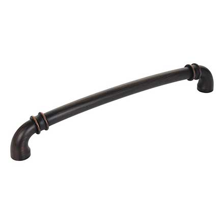 Jeffrey Alexander [445-18DBAC] Die Cast Zinc Appliance/Door Pull Handle - Marie Series - Brushed Oil Rubbed Bronze Finish - 18&quot; C/C - 19&quot; L