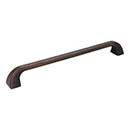 Jeffrey Alexander [972-12DBAC] Die Cast Zinc Appliance/Door Pull Handle - Marlo Series - Brushed Oil Rubbed Bronze Finish - 12&quot; C/C - 13&quot; L