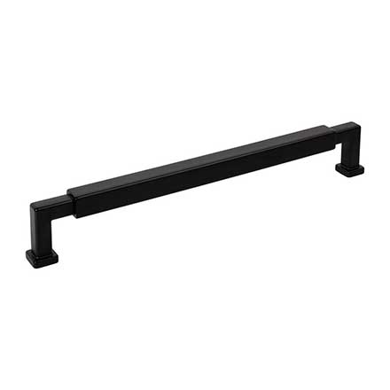Jeffrey Alexander [229-18MB] Die Cast Zinc Appliance/Door Pull Handle - Nash Series - Matte Black Finish - 18" C/C - 18 13/16" L
