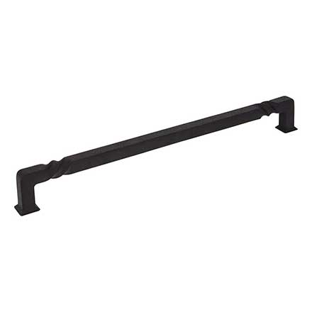 Jeffrey Alexander [602-12BLK] Die Cast Zinc Appliance/Door Pull Handle - Tahoe Series - Black Finish - 12 3/4" L