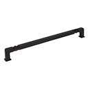 Jeffrey Alexander [602-12BLK] Die Cast Zinc Appliance/Door Pull Handle - Tahoe Series - Black Finish - 12 3/4&quot; L