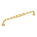 Jeffrey Alexander [658-12BG] Die Cast Zinc Appliance/Door Pull Handle - Tiffany Series - Brushed Gold Finish - 12&quot; C/C - 13&quot; L