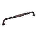 Jeffrey Alexander [658-12DBAC] Die Cast Zinc Appliance/Door Pull Handle - Tiffany Series - Brushed Oil Rubbed Bronze Finish - 12&quot; C/C - 13&quot; L
