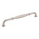 Jeffrey Alexander [658-12SN] Die Cast Zinc Appliance/Door Pull Handle - Tiffany Series - Satin Nickel Finish - 12&quot; C/C - 13&quot; L