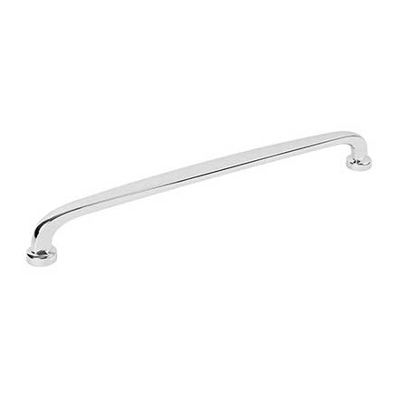 Jeffrey Alexander [410-12PC] Die Cast Zinc Appliance/Door Pull Handle - Weser Series - Polished Chrome Finish - 12" C/C - 12 7/8" L