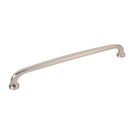 Jeffrey Alexander [410-12SN] Die Cast Zinc Appliance/Door Pull Handle - Weser Series - Satin Nickel Finish - 12" C/C - 12 7/8" L