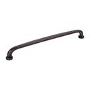 Jeffrey Alexander [410-18DBAC] Die Cast Zinc Appliance/Door Pull Handle - Weser Series - Brushed Oil Rubbed Bronze Finish - 18" C/C - 18 7/8" L