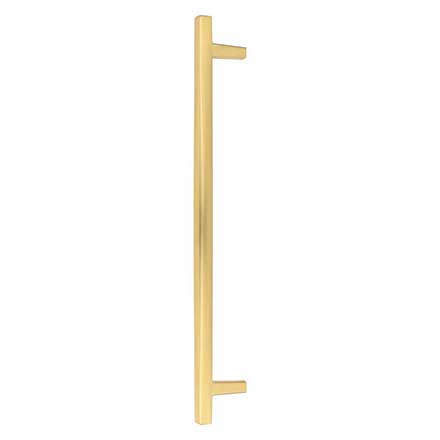 Jeffrey Alexander [905-12BG] Die Cast Zinc Appliance/Door Pull Handle - Whitlock Series - Brushed Gold Finish - 12&quot; C/C - 14 1/2&quot; L