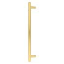 Jeffrey Alexander [905-12BG] Die Cast Zinc Appliance/Door Pull Handle - Whitlock Series - Brushed Gold Finish - 12&quot; C/C - 14 1/2&quot; L