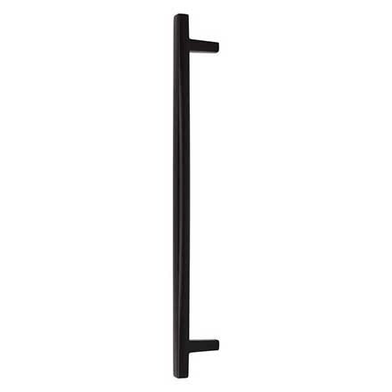 Jeffrey Alexander [905-18MB] Die Cast Zinc Appliance/Door Pull Handle - Whitlock Series - Matte Black Finish - 18" C/C - 20 1/2" L