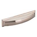 Jeffrey Alexander [436-128SN] Die Cast Zinc Cabinet Cup Pull - Annadale Series - Satin Nickel Finish - 128mm Centers - 6 1/4&quot; L