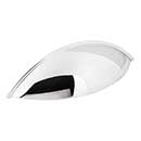 Jeffrey Alexander [8236-PC] Die Cast Zinc Cabinet Cup Pull - Bordeaux Series - Polished Chrome Finish - 96mm Centers - 5&quot; L