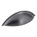 Jeffrey Alexander [8236DACM] Die Cast Zinc Cabinet Cup Pull - Bordeaux Series - Gun Metal Finish - 96mm Centers - 5&quot; L