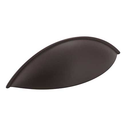 Jeffrey Alexander [8236ORB] Die Cast Zinc Cabinet Cup Pull - Bordeaux Series - Dark Bronze Finish - 96mm Centers - 5" L