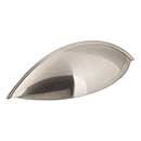 Jeffrey Alexander [8236SN] Die Cast Zinc Cabinet Cup Pull - Bordeaux Series - Satin Nickel Finish - 96mm Centers - 5" L