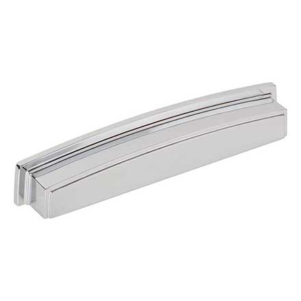 Jeffrey Alexander [141-160PC] Die Cast Zinc Cabinet Cup Pull - Renzo Series - Polished Chrome Finish - 160mm C/C - 7 1/8&quot; L