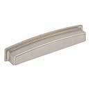 Jeffrey Alexander [141-160SN] Die Cast Zinc Cabinet Cup Pull - Renzo Series - Satin Nickel Finish - 160mm C/C - 7 1/8&quot; L