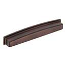 Jeffrey Alexander [141-192DBAC] Die Cast Zinc Cabinet Cup Pull - Renzo Series - Brushed Oil Rubbed Bronze Finish - 192mm C/C - 8 3/8&quot; L