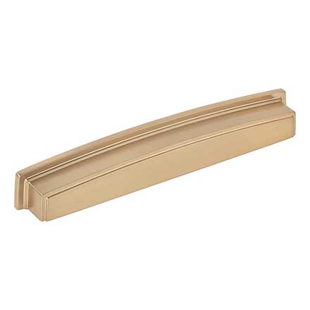 Jeffrey Alexander [141-192SBZ] Die Cast Zinc Cabinet Cup Pull - Renzo Series - Satin Bronze Finish - 192mm C/C - 8 3/8&quot; L