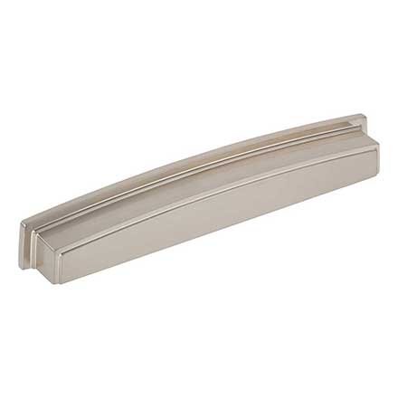 Jeffrey Alexander [141-192SN] Die Cast Zinc Cabinet Cup Pull - Renzo Series - Satin Nickel Finish - 192mm C/C - 8 3/8&quot; L