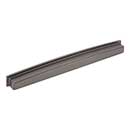 Jeffrey Alexander [141-305BNBDL] Die Cast Zinc Cabinet Cup Pull - Renzo Series - Brushed Pewter Finish - 305mm C/C - 12 7/8&quot; L